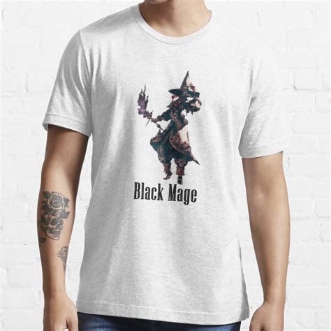 Black Mage Ffxiv T Shirt By Magicadesigns Redbubble Final Fantasy