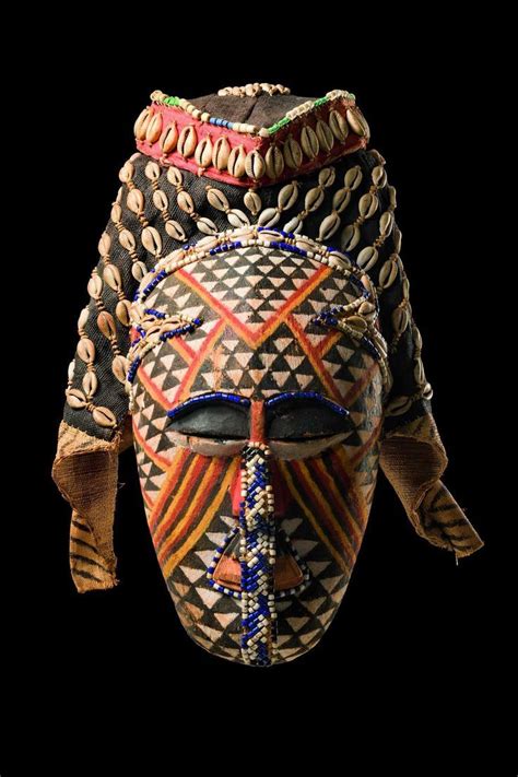 An authentic antique african mask from the congo. Kuba Ngaady A Mwaash Mask | African masks, Masks art ...