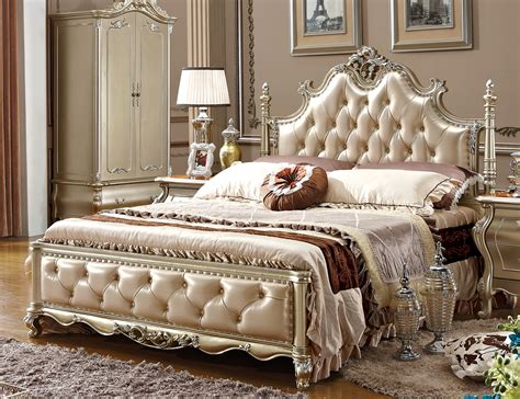 Maybe you would like to learn more about one of these? Elegant China Factory Antique Style King Size Bedroom ...