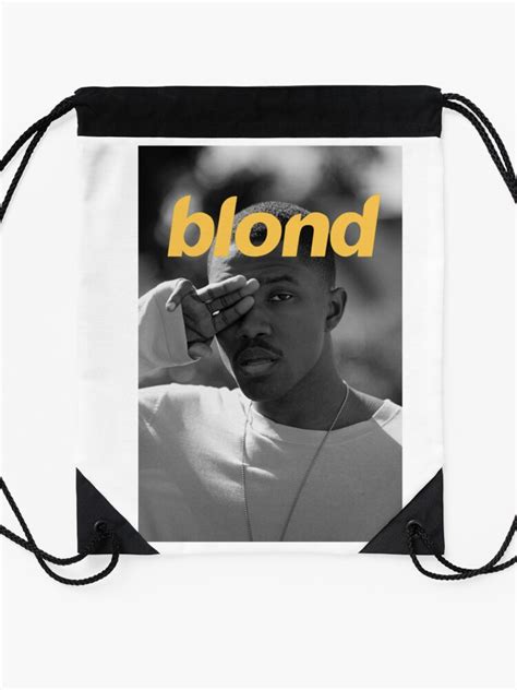 Frank Ocean Blond Drawstring Bag Premium Merch Store Frank Ocean Merch