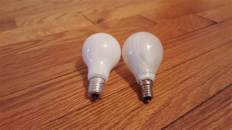 Lighting What Size Bulb Replaces These In A Harbor Beeze Ceiling Fan