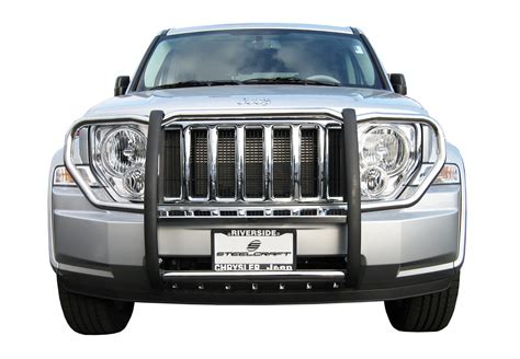 Steelcraft 52177 08 11 Jeep Liberty Grill Guard Stainless Steel