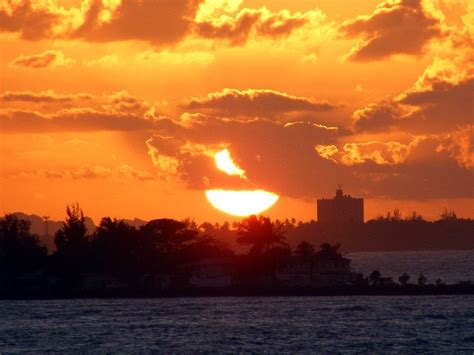 Breathtaking Sunset In San Juan Puerto Rico