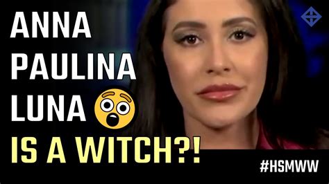 Thats Rich Witch Anna Paulina Luna Claims Joe Biden Was Bribed By China 😁 Youtube