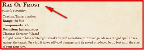 There are 13 different damage types in d&d 5e. Ray of Frost 5e Spell In D&D - D&D 5e Character Sheets