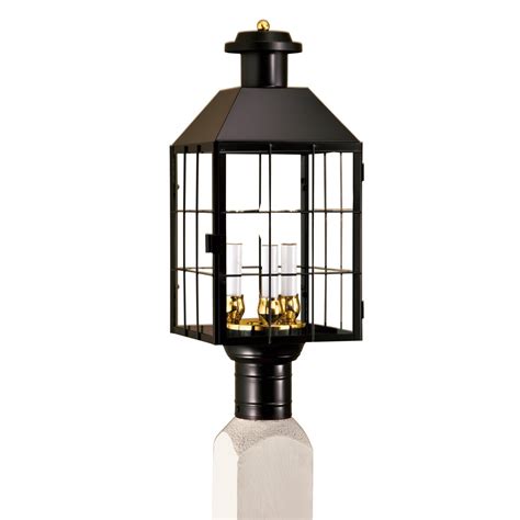 Livex lighting exeter 3 light outdoor post top lantern will add a traditional nuance to your setting. Norwell Lighting American Heritage 3 Light Outdoor Post ...