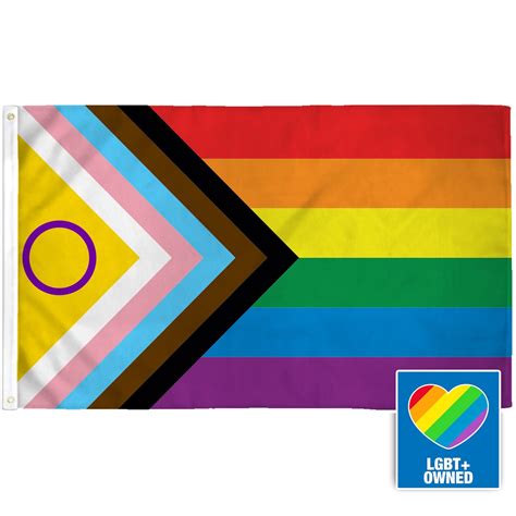 Intersex Inclusive Progress Pride Flag X New Inclusive Etsy