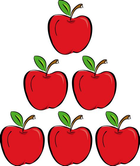 Apples Cartoon Clipart Full Size Clipart 5247593 Pinclipart
