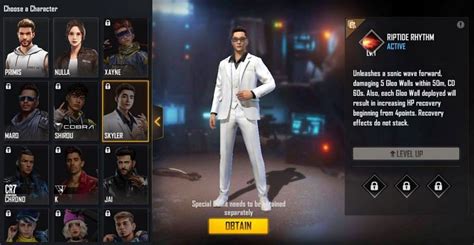 5 best Free Fire characters with active abilities in May 2021 - Sportskeeda - moKoKil