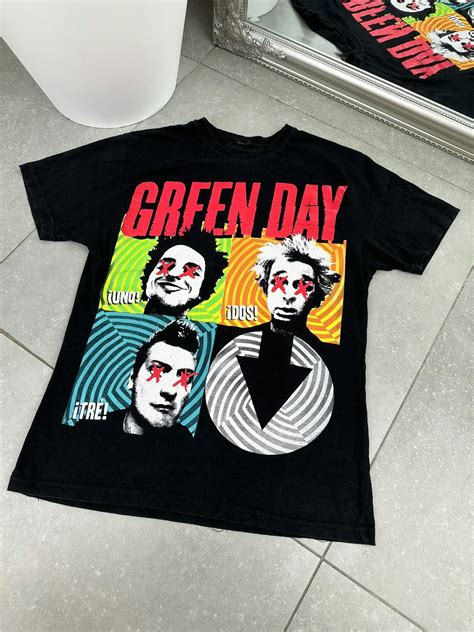 Tour Tee Green Day Band T Shirt Grailed