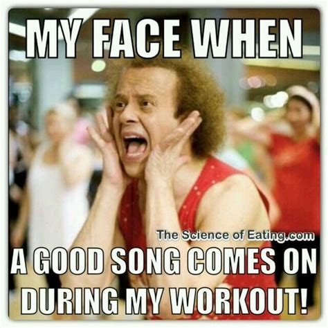 Good Song Humour Fitness Gym Humour Fitness Memes Funny Fitness