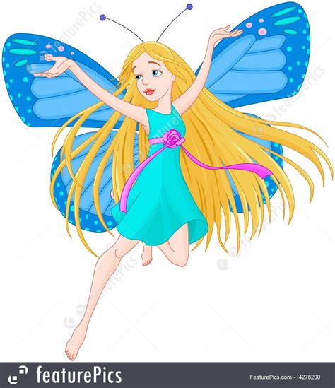 Flying Fairy Illustration