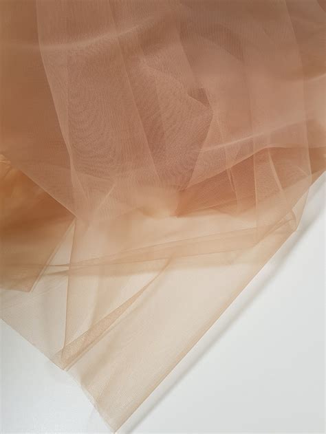 Beige Tulle Fabric Lingerie Tulle Fabric Wedding Dress Tulle Etsy