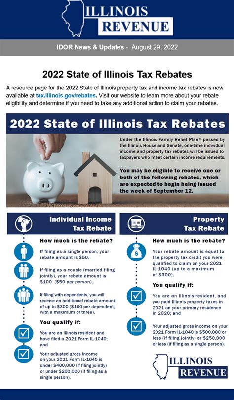 Track Illinois Tax Rebate