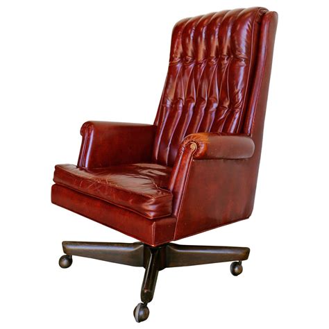Ergonomic executive office chair, retractable footrest, swivel chair, desk chair, recline extra padded computer chair, lumbar support. Distressed Leather Executive Desk Chair by Monteverdi ...