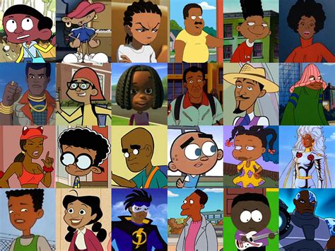 Top Black Cartoon Characters Edits