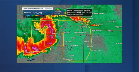 Severe Thunderstorm Warning Issued For Kansas City Area