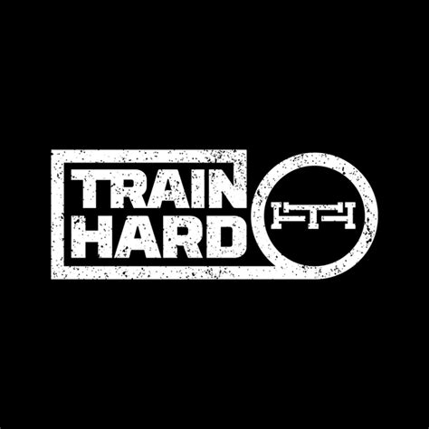 Ys13 Train Hard Logo On Behance