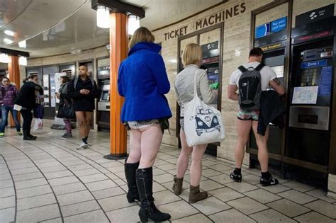 Who Needs Trousers Anyway Underground Users Around The World Strip Off