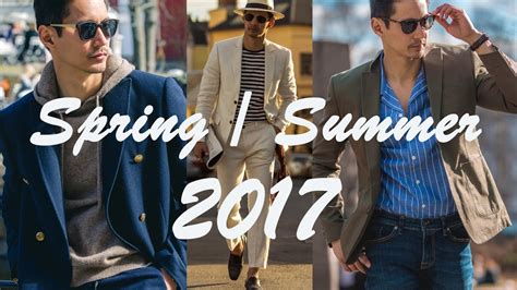The appeal of accessories is that you can choose a level of commitment that suits you. Men Style Spring / Summer 2017 • Men's Fashion - YouTube