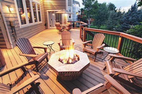 Keeping Warm With Fire Pits Outdoor Living During Winter