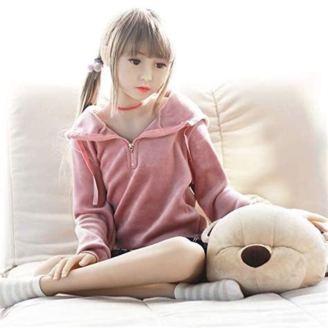141cm Flat Chest Silicone Sex Dolls Adult Lifelike Tpe Love Doll All