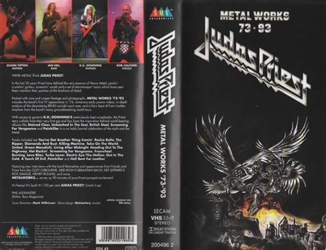 Metal Works 73 93 By Judas Priest 1993 Vhs Smv Enterprises Cdandlp