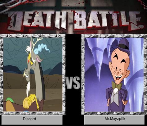 Discord Vs Mrmxyzptlk By Mark42 Ironmanmg On Deviantart