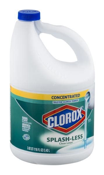 Clorox Splash Less Clean Linen Concentrated Bleach Hy Vee Aisles