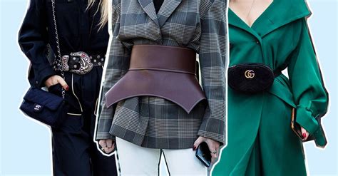 Shop The Street Style Cinched Waists Street Style Fashion Week