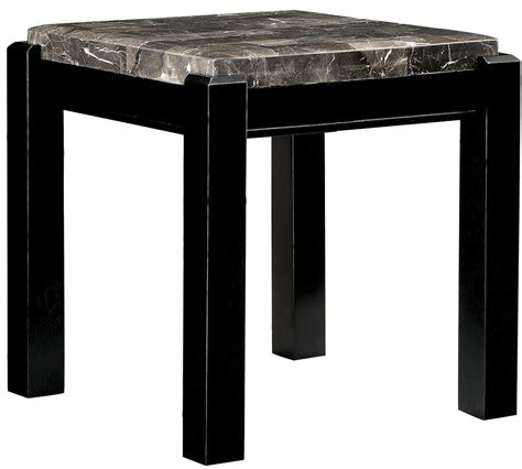 This versatile and attractive piece is suitable for indoor and covered outdoor spaces. Gladstone Gray Marble Top End Table from Furniture of ...