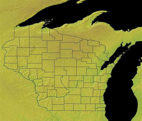 Wisconsin Geography Wisconsin Regions And Landforms
