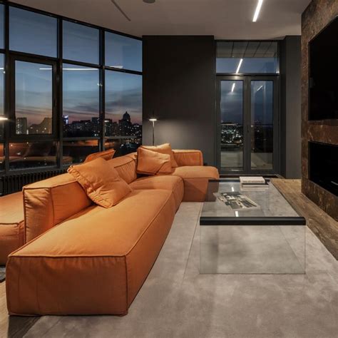 modern contemporary living room loft inspiration scandinavian style