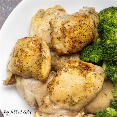 Air Fryer Boneless Skinless Chicken Thighs Recipe Joy Filled Eats