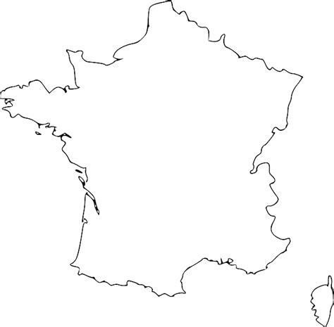Darmo grafika wektorowa: Francja, Mapa, Geografia, Kraju ...