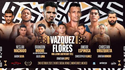 Miguel Vazquez Outpoints Oliver Flores In Monterrey The Ring