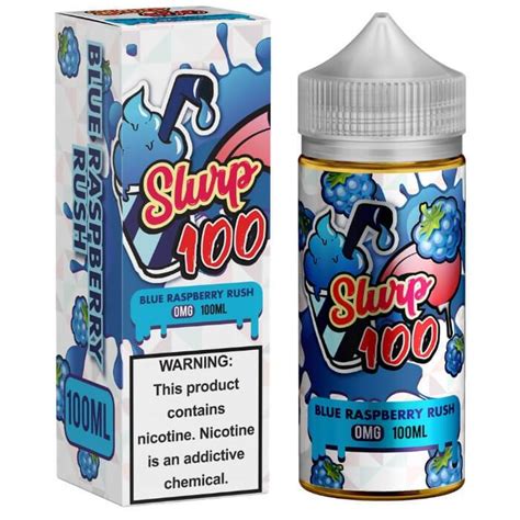 Blue Raspberry Rush By Slurp 100 E Liquid