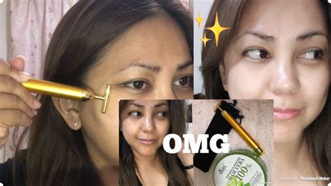 24k Gold Beauty Bar Before And After First Time To Try ️ Youtube