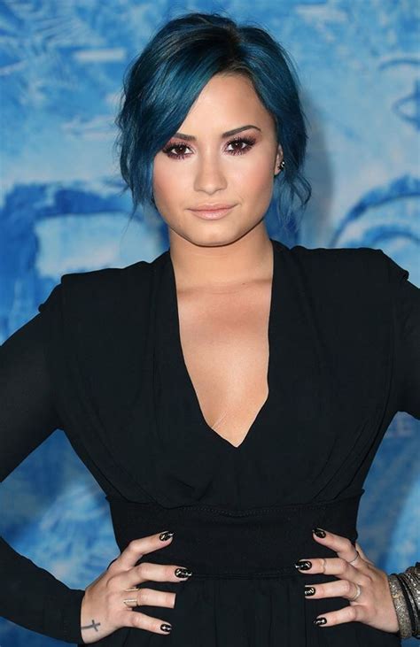 Blue Hair Demi Lovato Hair Demi Lovato Hot Demi Lovato