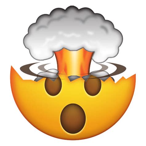 Exploding Head Emoji Mind Blown Emoji Youtooz Collectibles