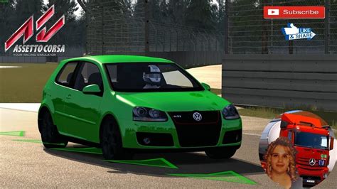 Assetto Corsa Volkswagen Golf Mk Test Gameplay Ita Youtube