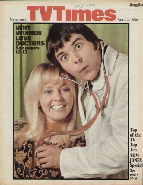 Yutte Stensgaard And Barry Evans In Doctor In The House 1970 British