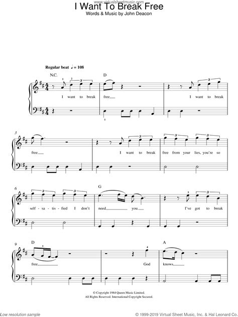 Hier gibt es kostenlose noten für verschiedene besetzungen und unterrichtsmaterialien für die musikalische ausbildung zum download, darunter u.a. Freie Noten Gratis Pdf / I Want To Break Free Sheet Music Piano Guitar Voice Pdf Download ...