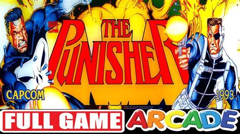 The Punisher Full Game Arcade Gameplay Walkthrough Youtube