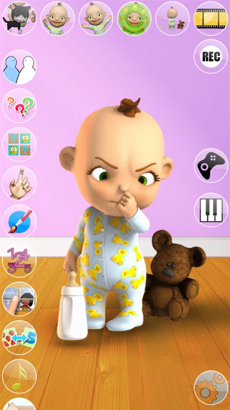 Talking Babsy Baby Baby Games Screenshot