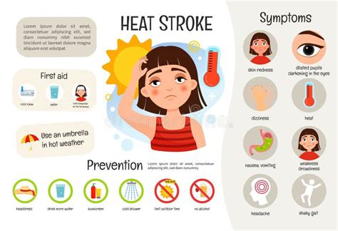 First Aid Heat Stroke Stock Illustrations 48 First Aid Heat Stroke