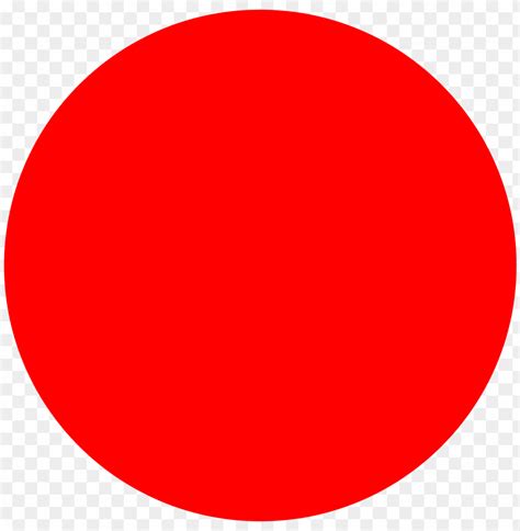 Red Circle PNG For Thumb