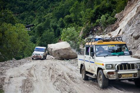 Landslides In Bhutan