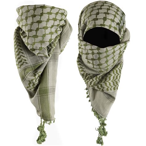 Premium Shemagh Scarf Beautiful T Box Large Arab Tactical Military Desert Head Neck