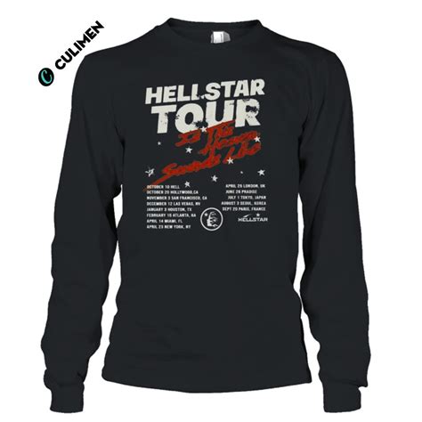 Hellstar Studios Tour It This Heaven Sounds Like 2023 Shirt Culimen